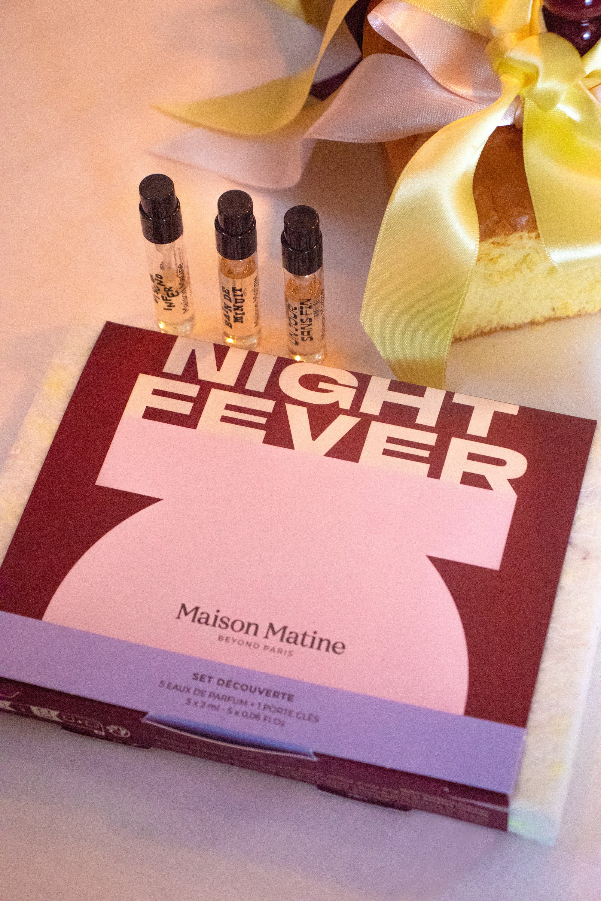 メゾンマティン ナイトフィーバーディスカバリーセット 2ml×5種 NIGHT FEVER DISCOVERY SET – Maison Matine - Site Europe